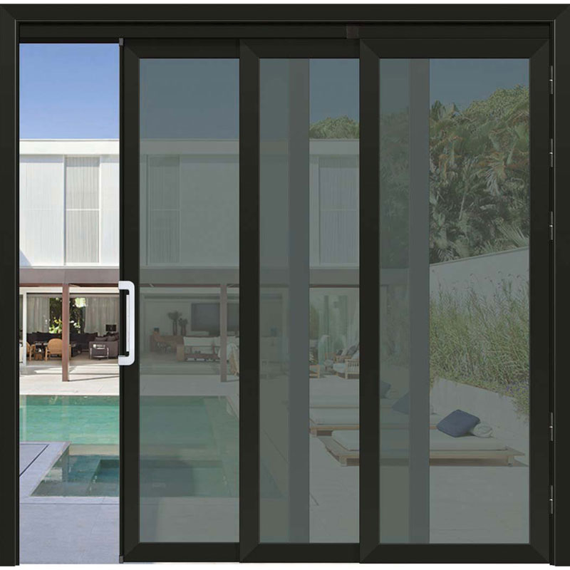 Double Layer Glass PT Door